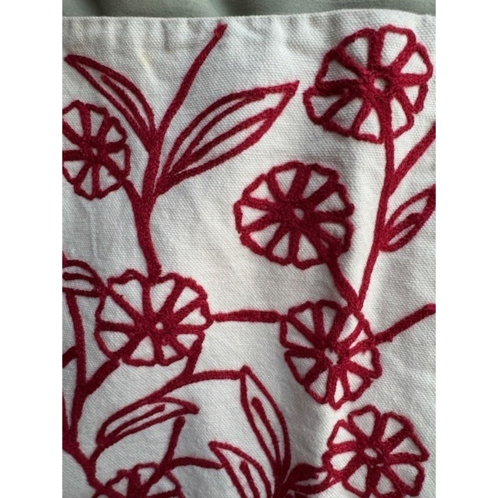 Leif Notes Beaded Embroidered Patchwork Skirt Bri… - image 6